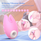 2-in-1 Clitoris Nipple Suction Vibrators