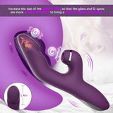 Vibrators for Her G-Spot and Clitoris, Licking Dildo Vibrator